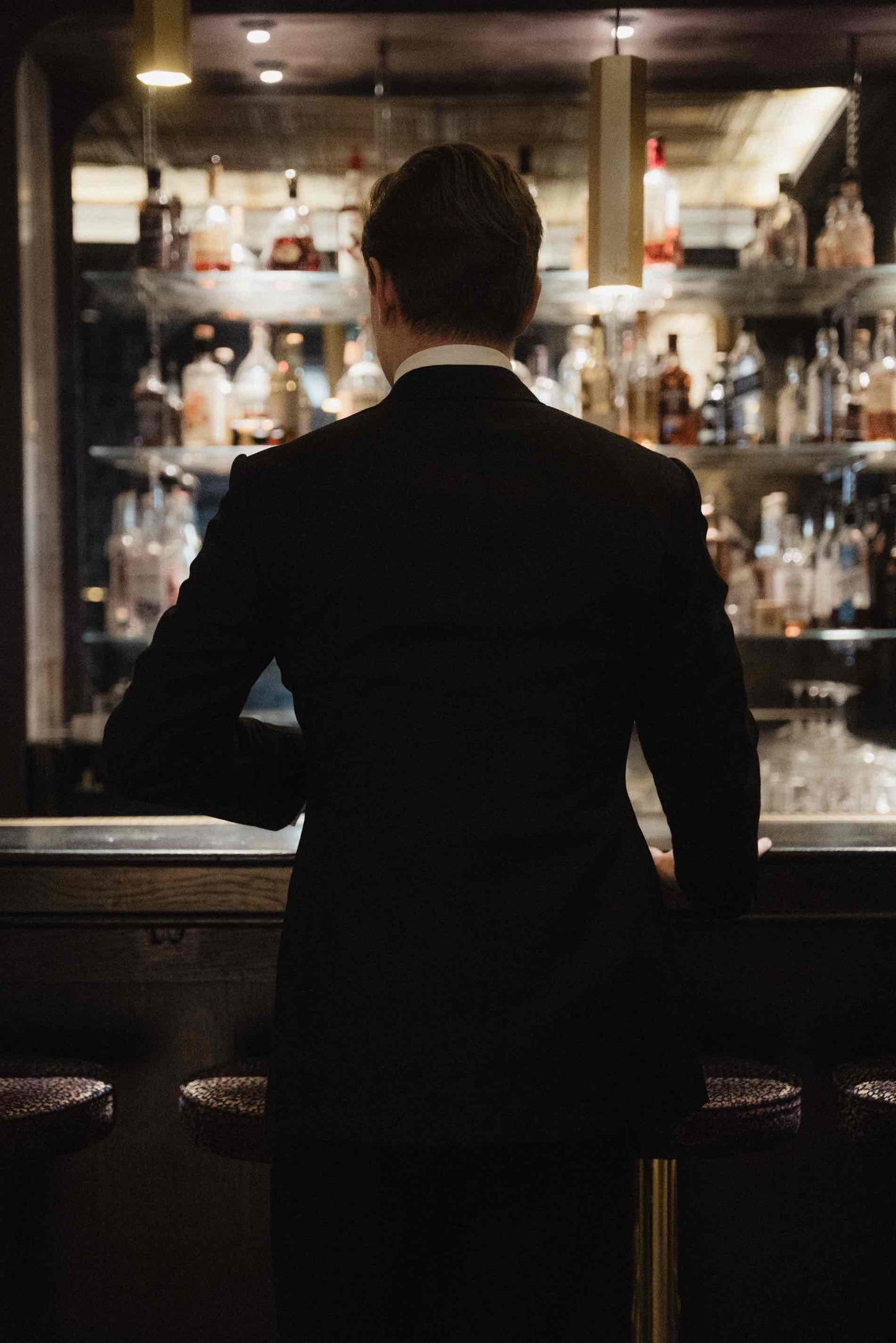 Veste "Dinner Jacket" noire Sasha