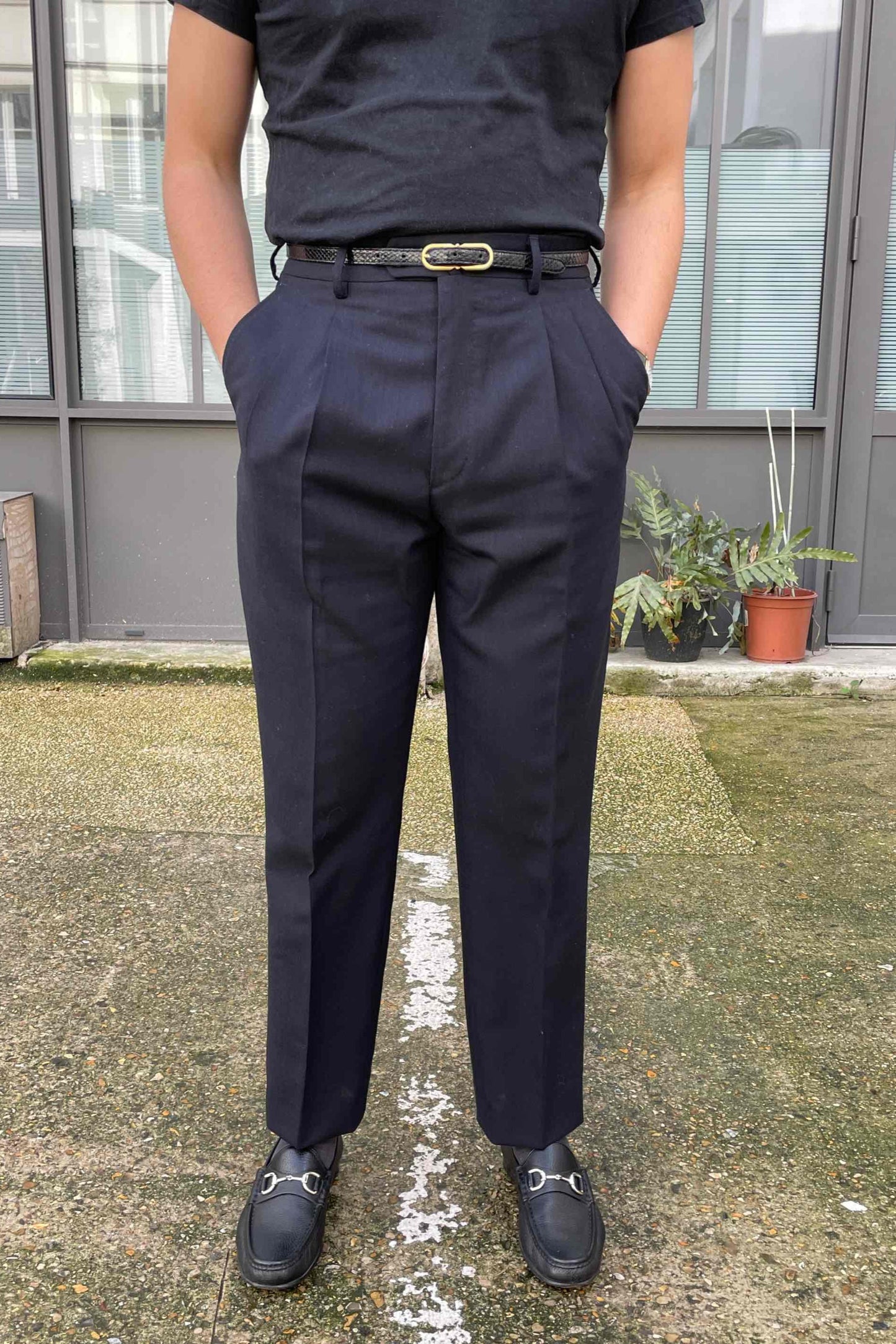 Pantalon fresco midnight Gilles