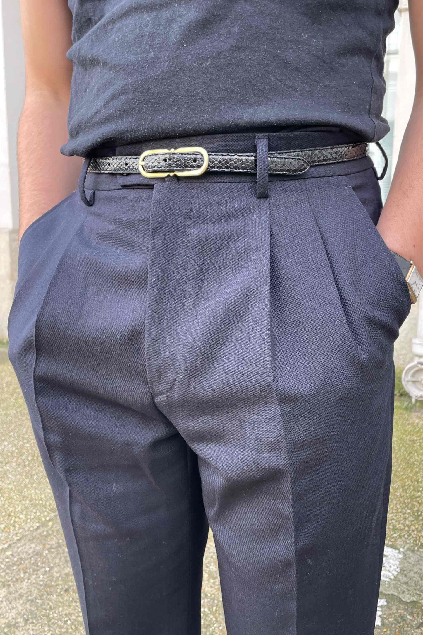 Pantalon fresco midnight Gilles