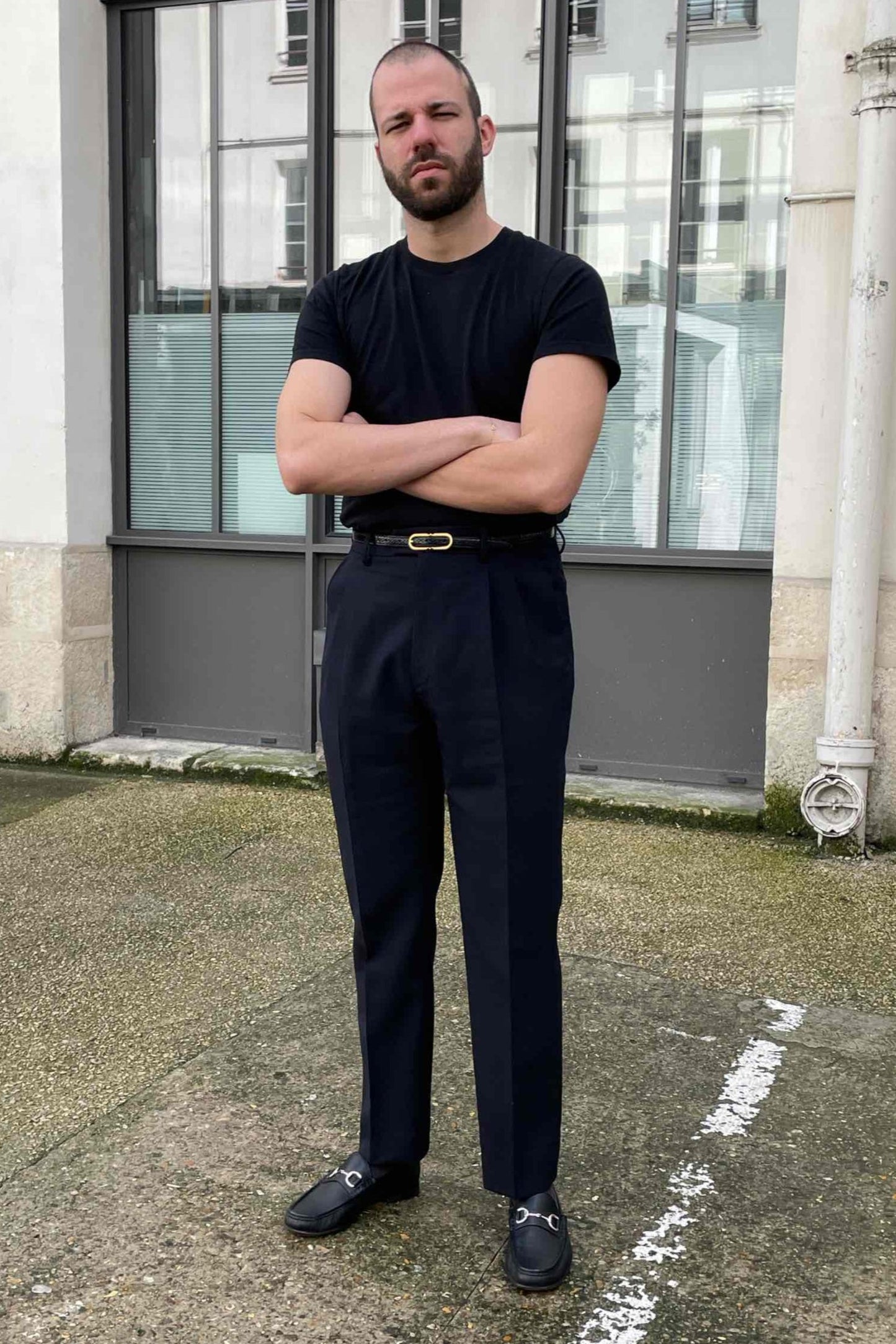 Pantalon fresco midnight Gilles